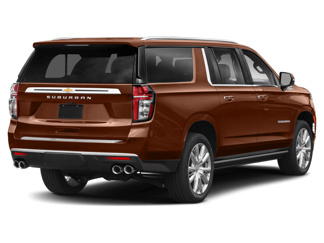 2023 Chevrolet Suburban High Country - Rear 3/4, facing to the right