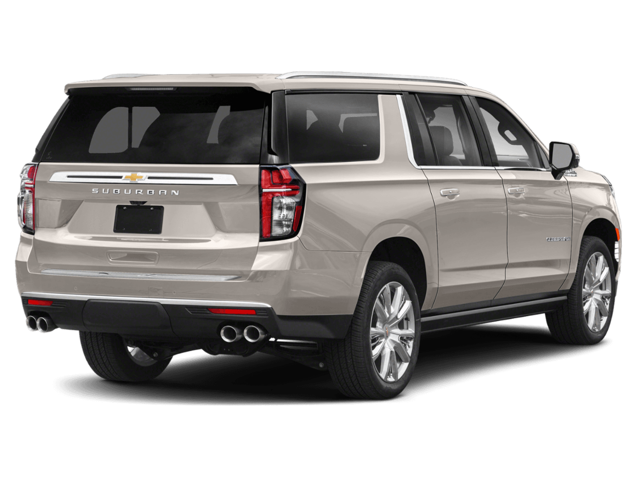 2023 Chevrolet Suburban High Country - Rear 3/4, facing to the right