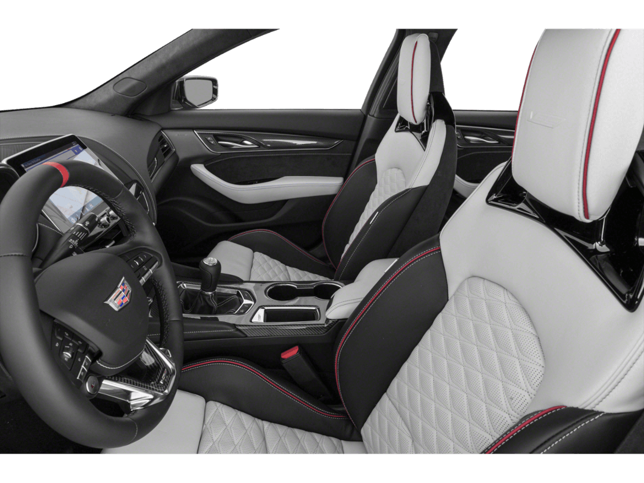 2023 Cadillac CT5-V Blackwing - Interior Driver's Side with Door Open, Front Seat Feature