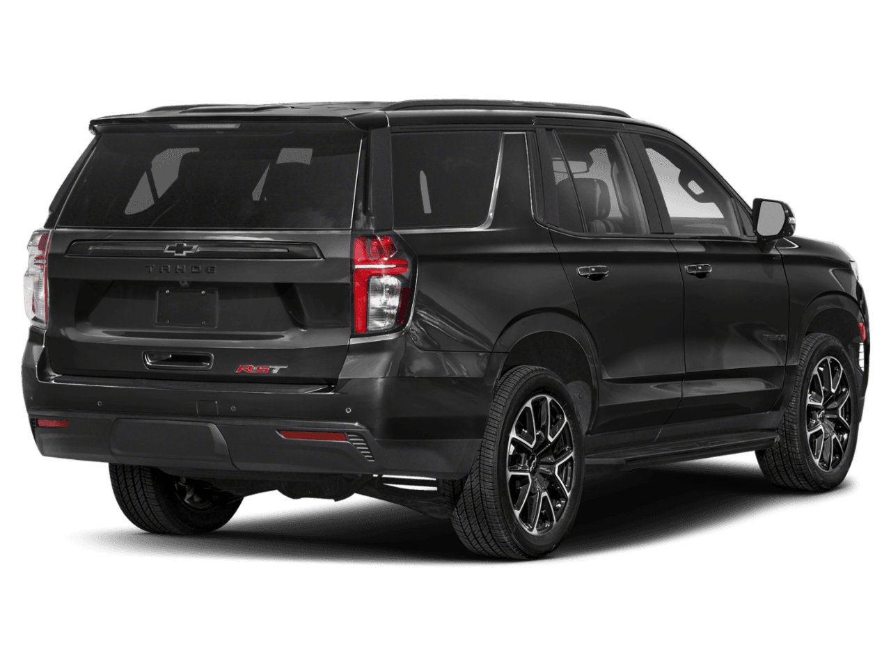 2023 Chevrolet Tahoe RST - Rear 3/4, facing to the right