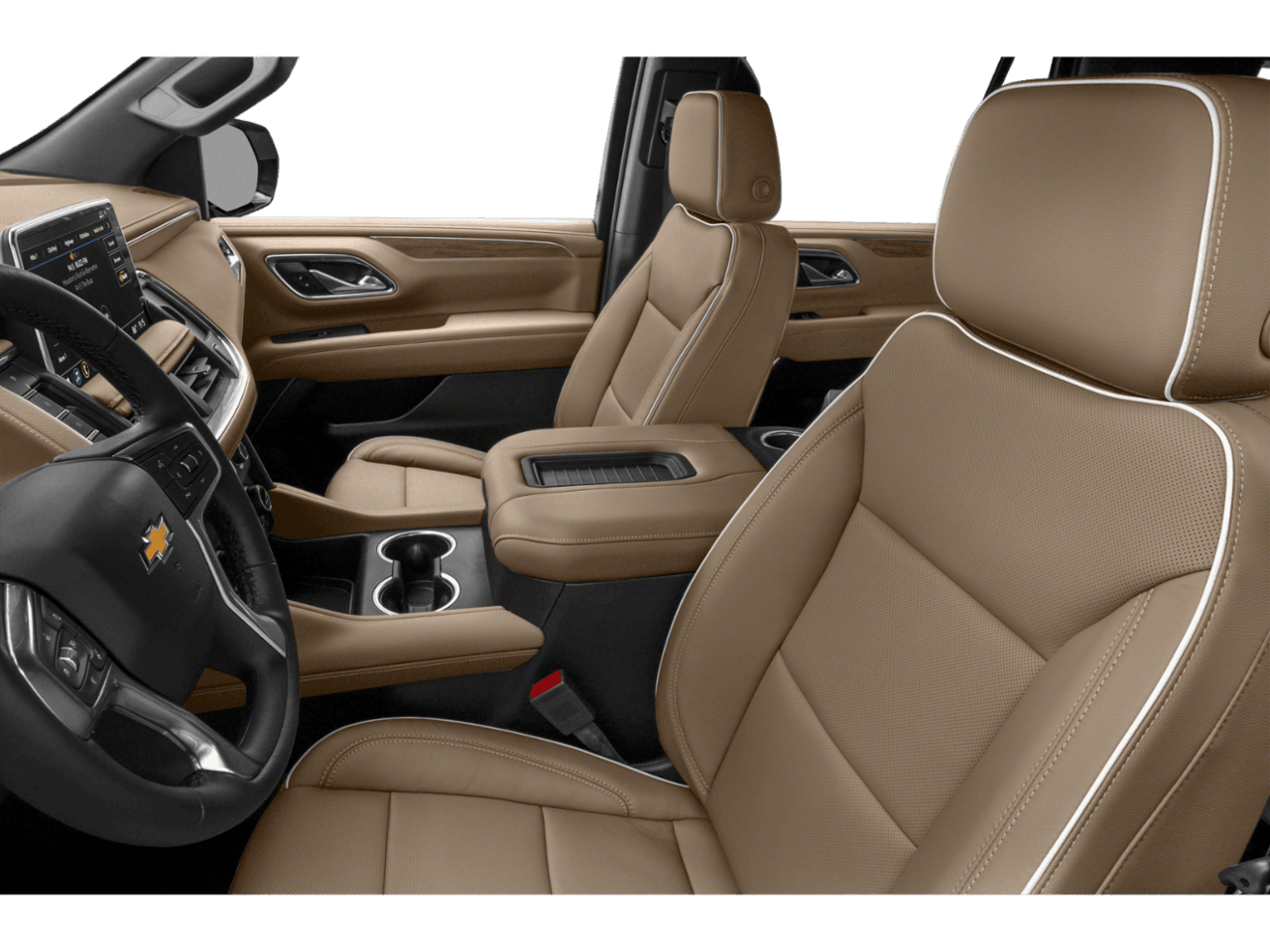 2023 Chevrolet Tahoe Premier - Interior Driver's Side with Door Open, Front Seat Feature