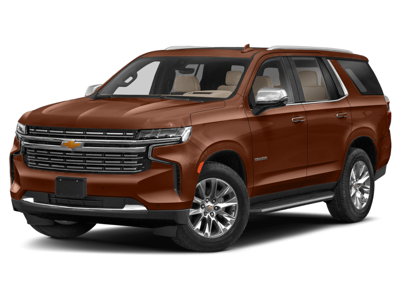 2023 Chevrolet Tahoe Premier - Front 3/4, facing to the left