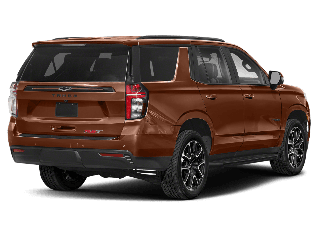 2023 Chevrolet Tahoe RST - Rear 3/4, facing to the right