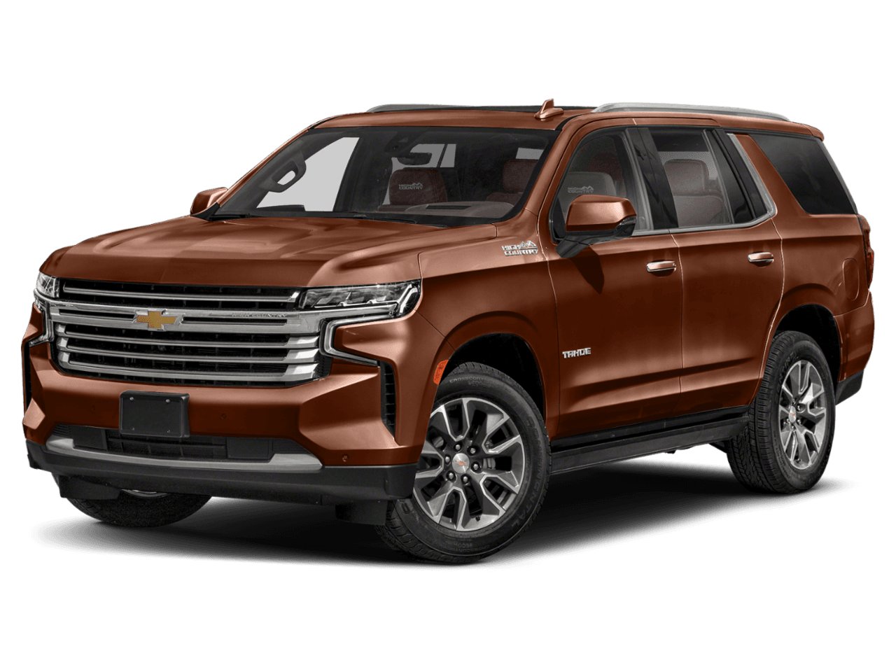 2023 Chevrolet Tahoe High Country - Front 3/4, facing to the left