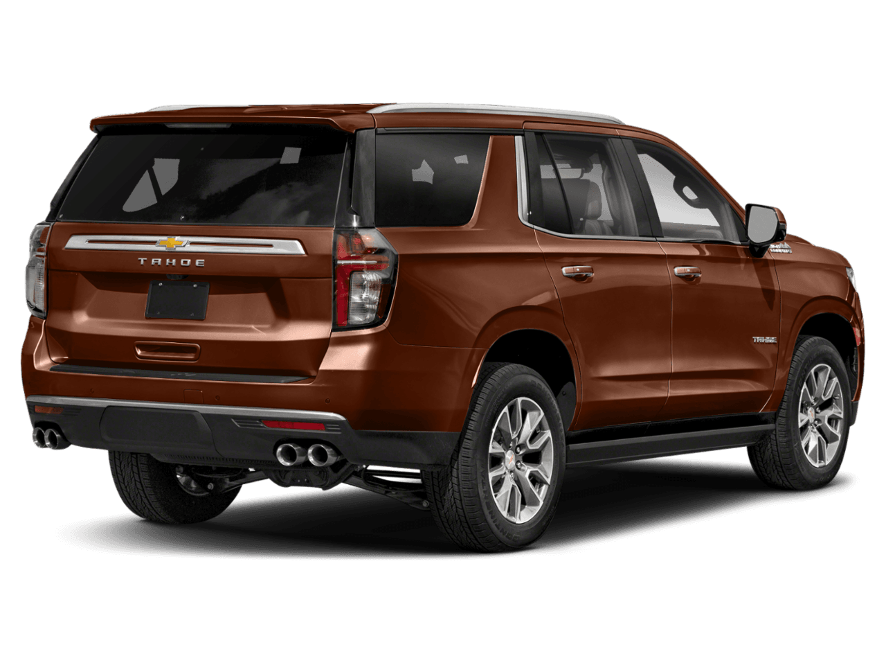 2023 Chevrolet Tahoe High Country - Rear 3/4, facing to the right