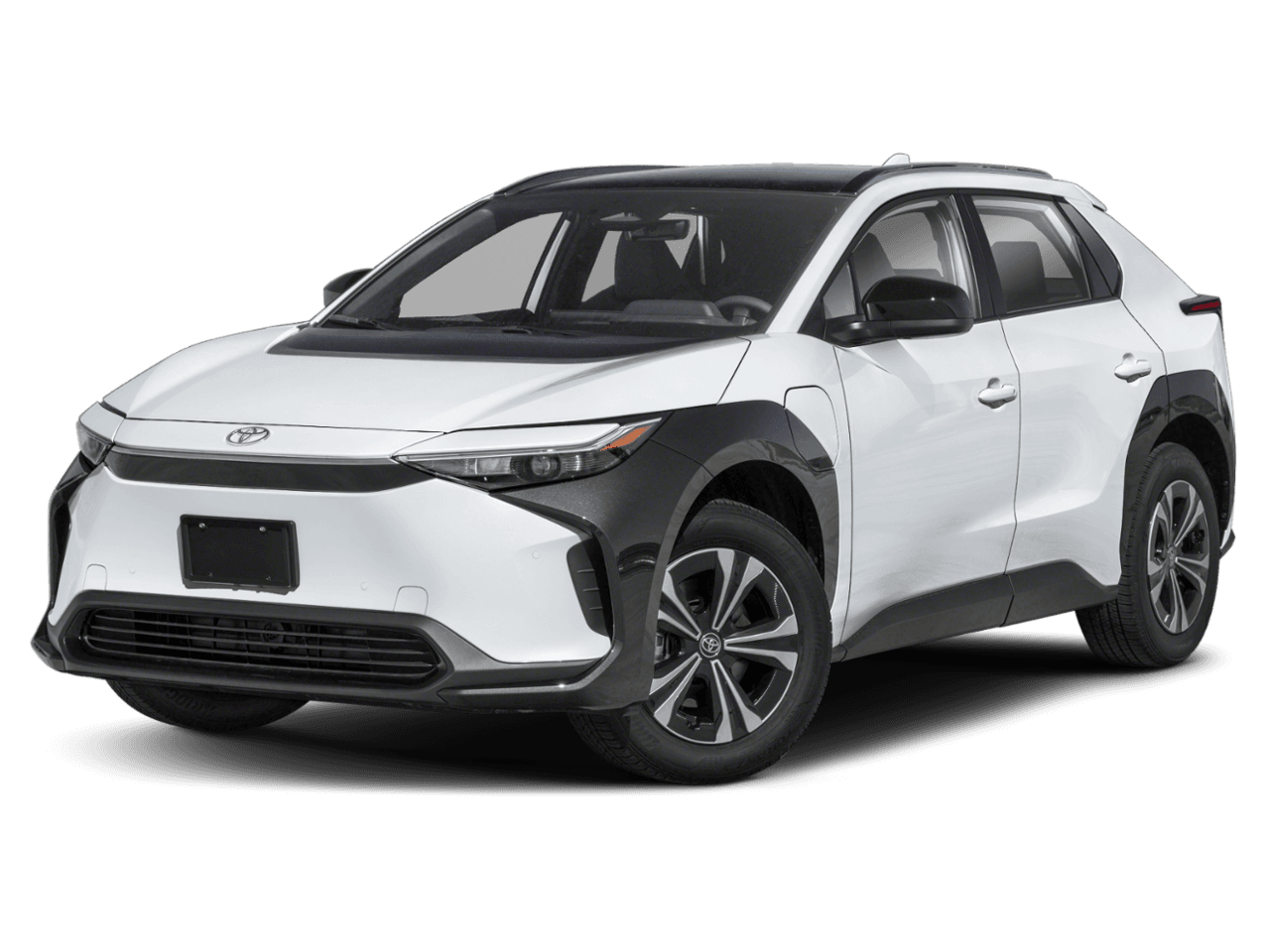2023 Toyota bZ4X XLE - Front 3/4, facing to the left