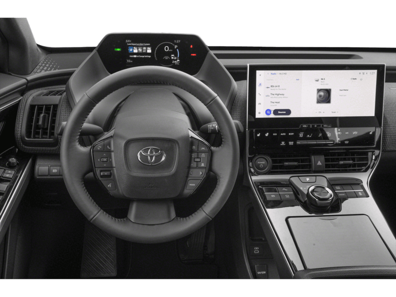 2023 Toyota bZ4X XLE - Interior Drivers Dash