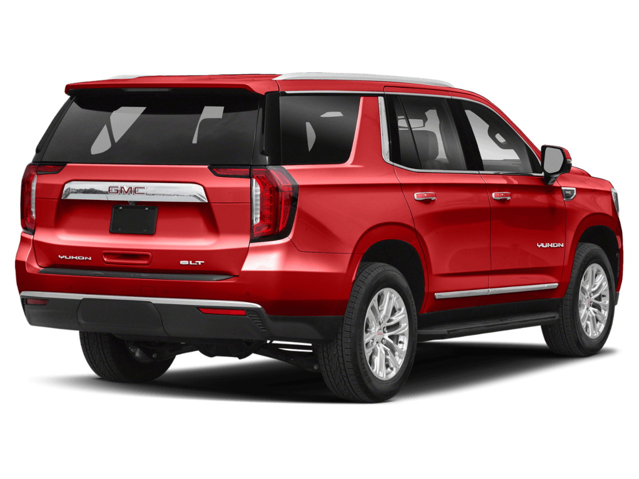 2023 GMC Yukon SLT - Rear 3/4, facing to the right