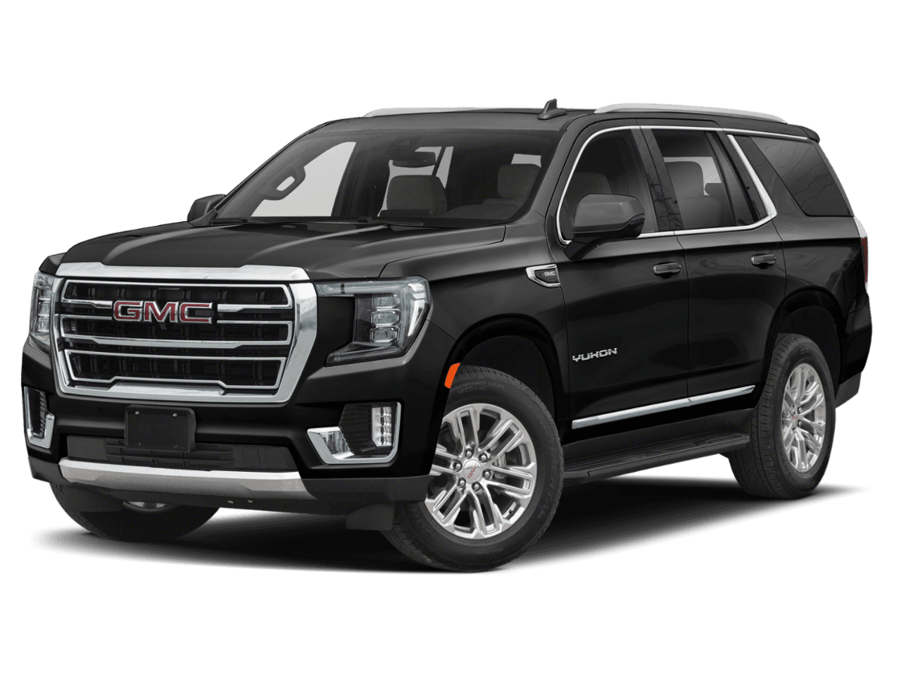 2023 GMC Yukon SLT - Front 3/4, facing to the left