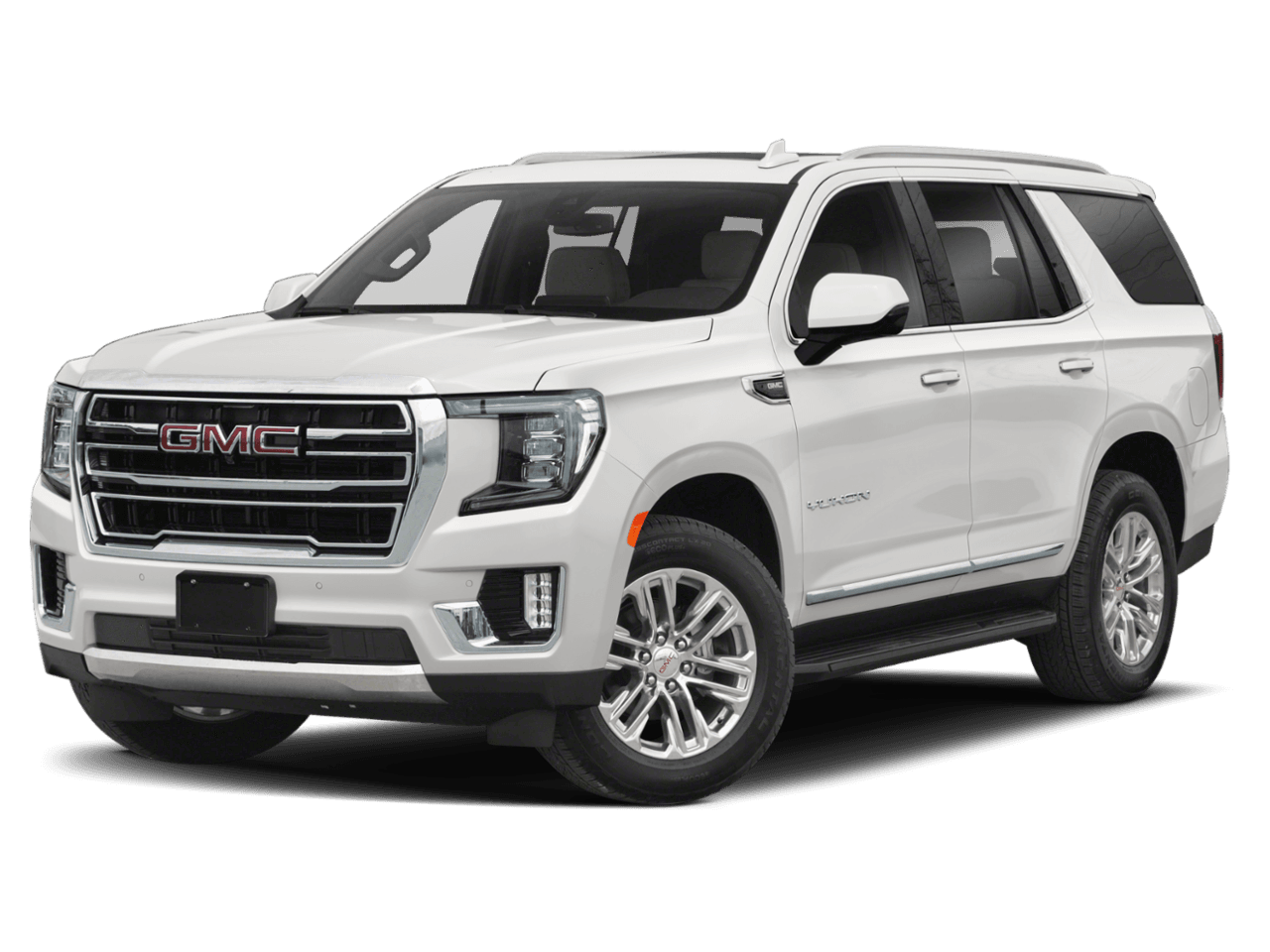 2023 GMC Yukon SLT - Front 3/4, facing to the left