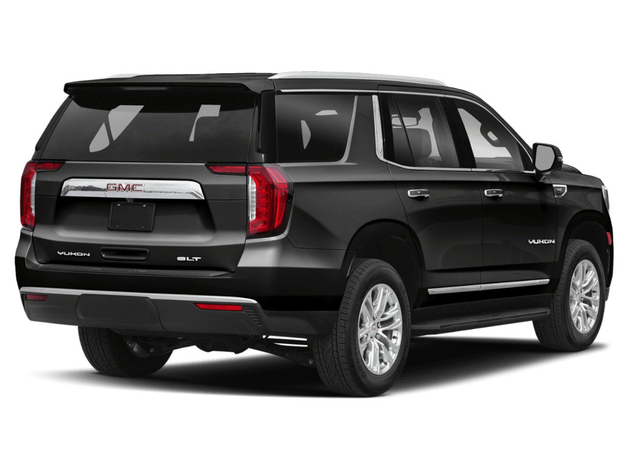 2023 GMC Yukon SLT - Rear 3/4, facing to the right