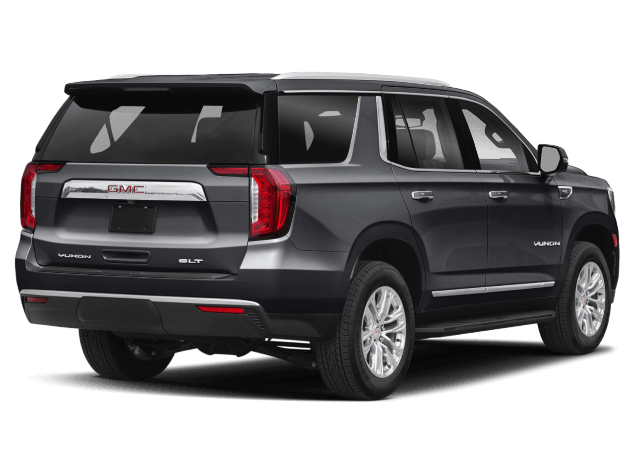 2023 GMC Yukon SLT - Rear 3/4, facing to the right