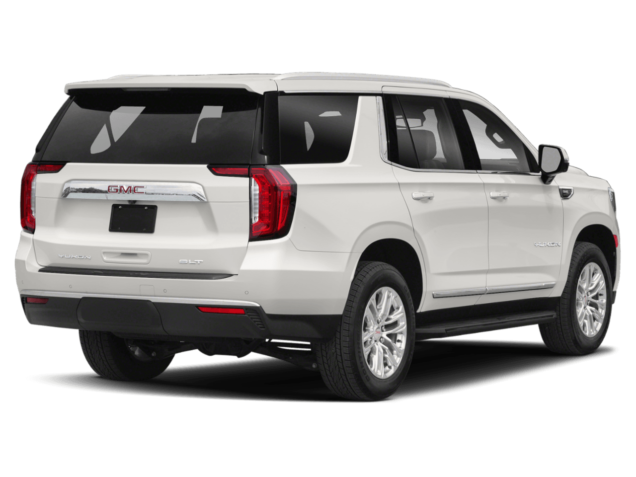 2023 GMC Yukon SLT - Rear 3/4, facing to the right