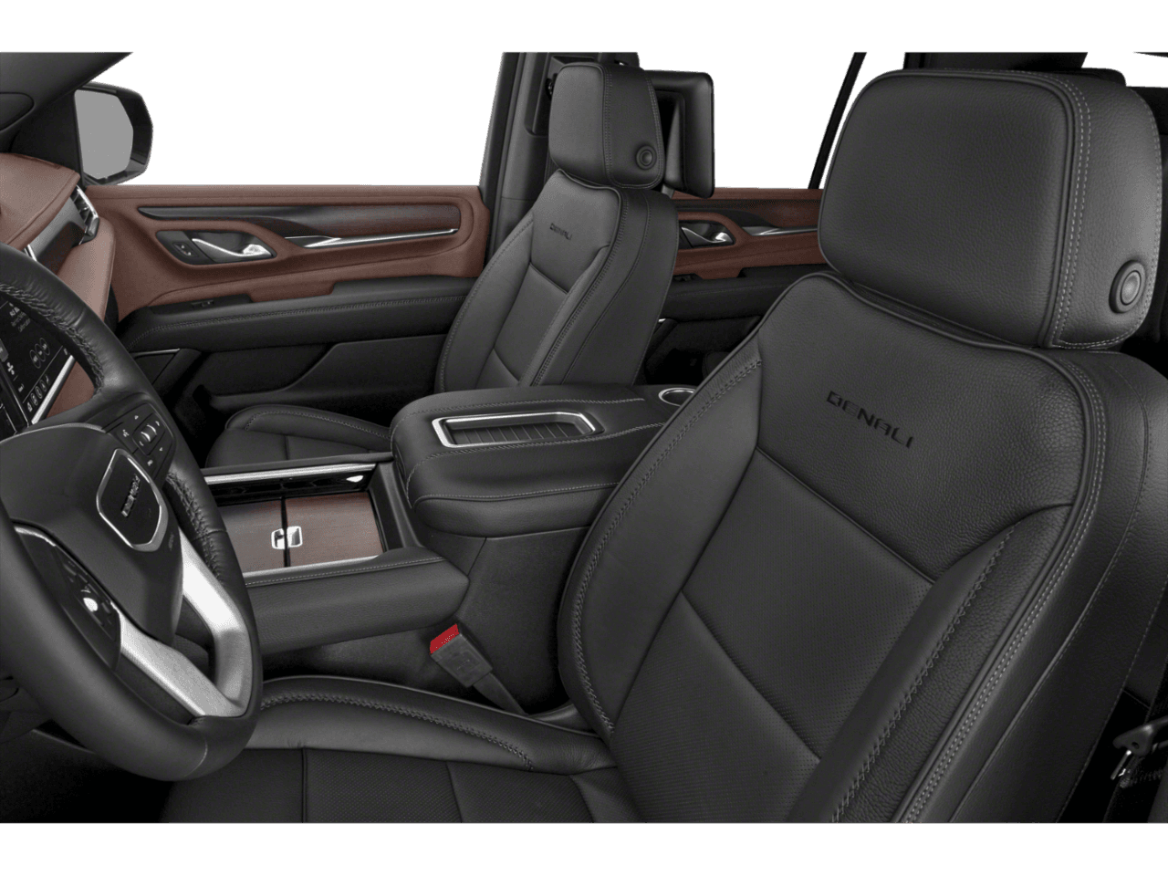 2023 GMC Yukon Denali Ultimate - Interior Driver's Side with Door Open, Front Seat Feature