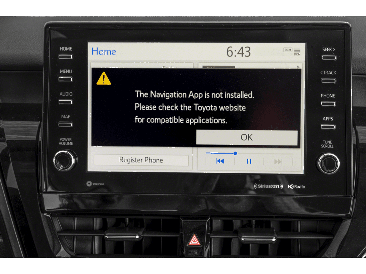 2023 Toyota Camry Hybrid XSE - Interior Navigation System