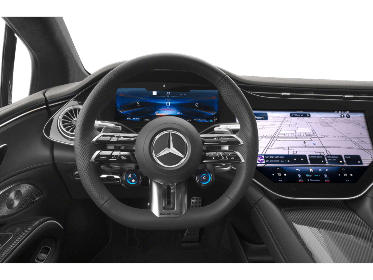 2022 Mercedes-Benz EQS AMG EQS - Interior Drivers Dash
