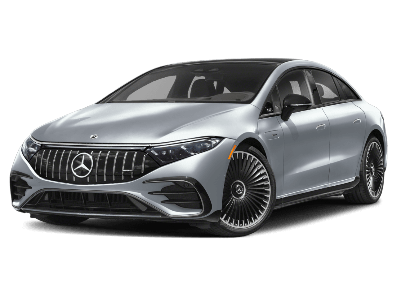 2022 Mercedes-Benz EQS AMG EQS - Front 3/4, facing to the left