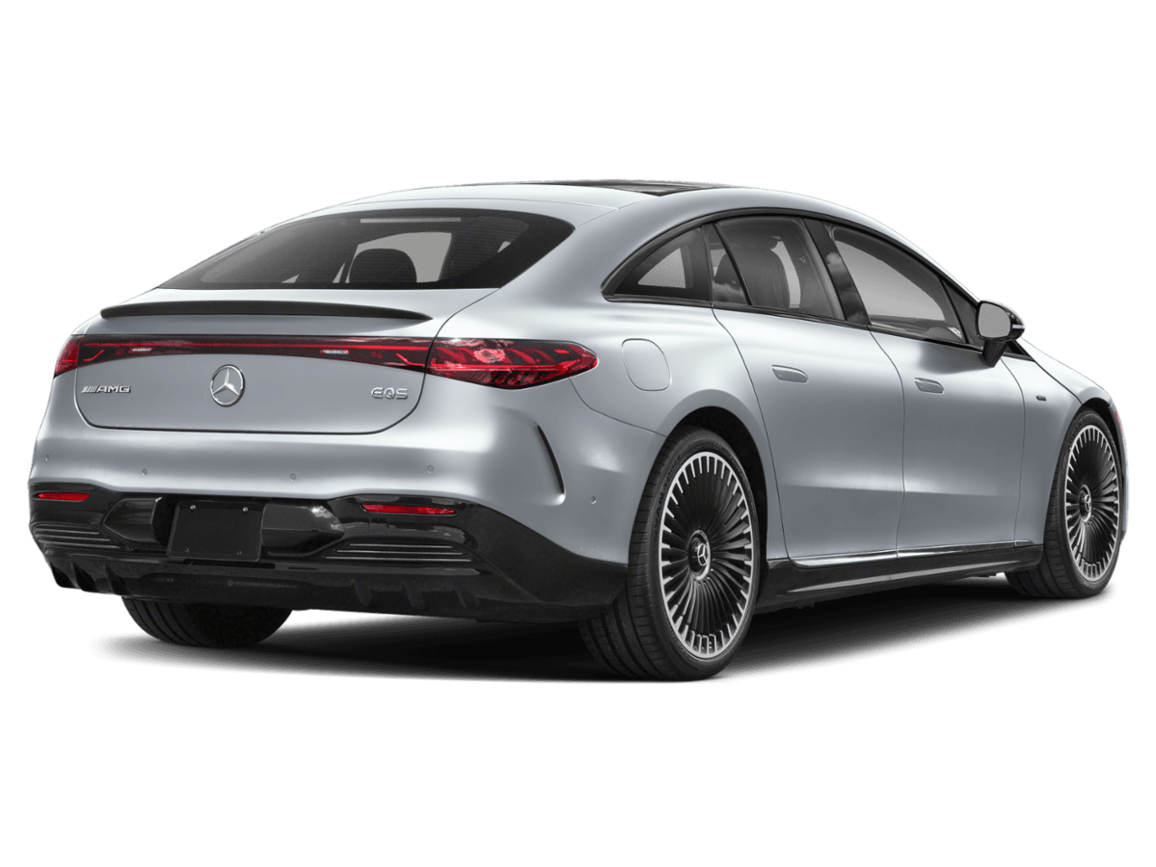 2022 Mercedes-Benz EQS AMG EQS - Rear 3/4, facing to the right