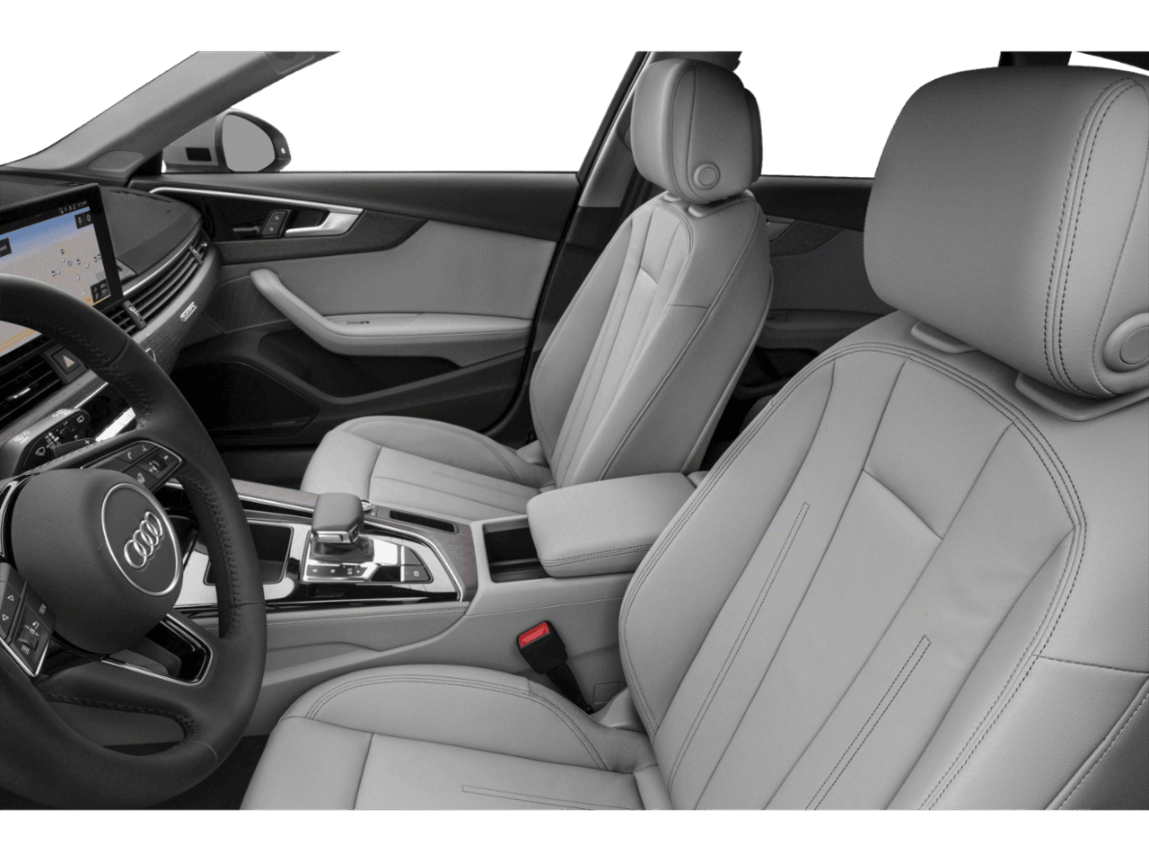 2023 Audi A4 allroad Prestige - Interior Driver's Side with Door Open, Front Seat Feature