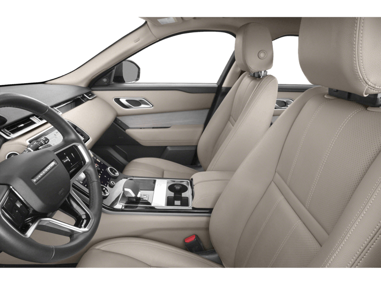 2023 Land Rover Range Rover Velar HST - Interior Driver's Side with Door Open, Front Seat Feature