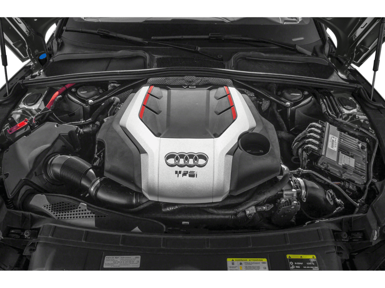 2023 Audi S5 Cabriolet Premium - Interior Engine Shot Feature