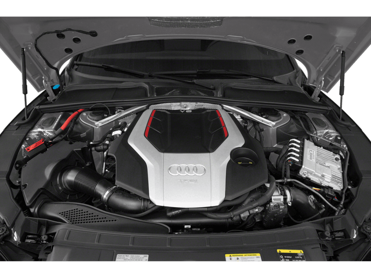 2023 Audi S5 Coupe Premium Plus - Interior Engine Shot Feature
