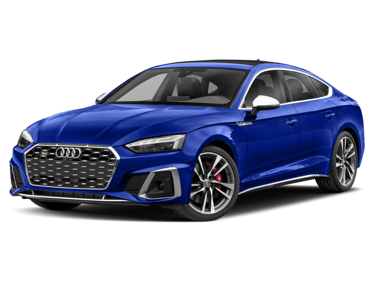 2023 Audi S5 Coupe Premium Plus - Front 3/4, facing to the left