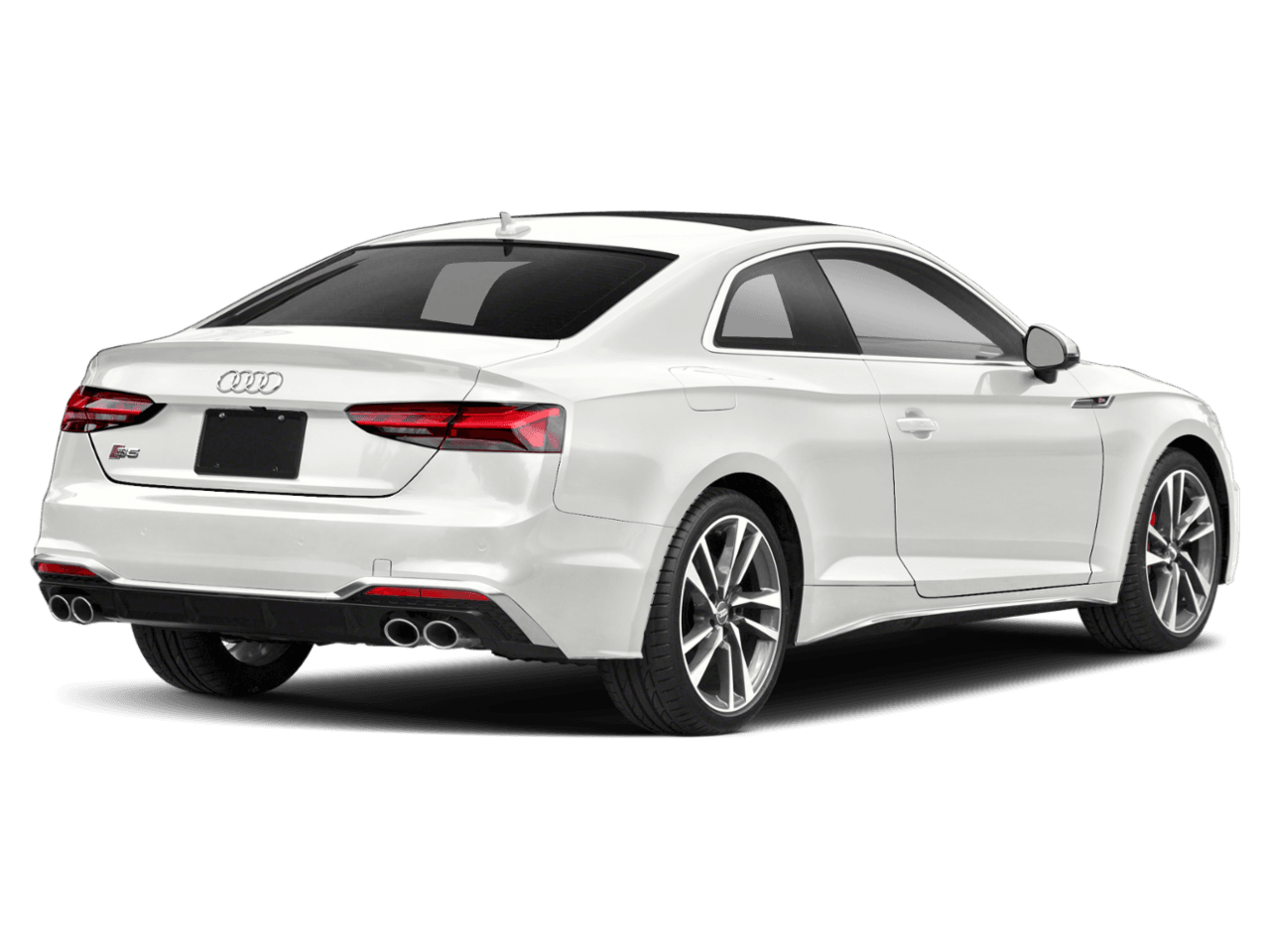 2023 Audi S5 Coupe Premium Plus - Rear 3/4, facing to the right