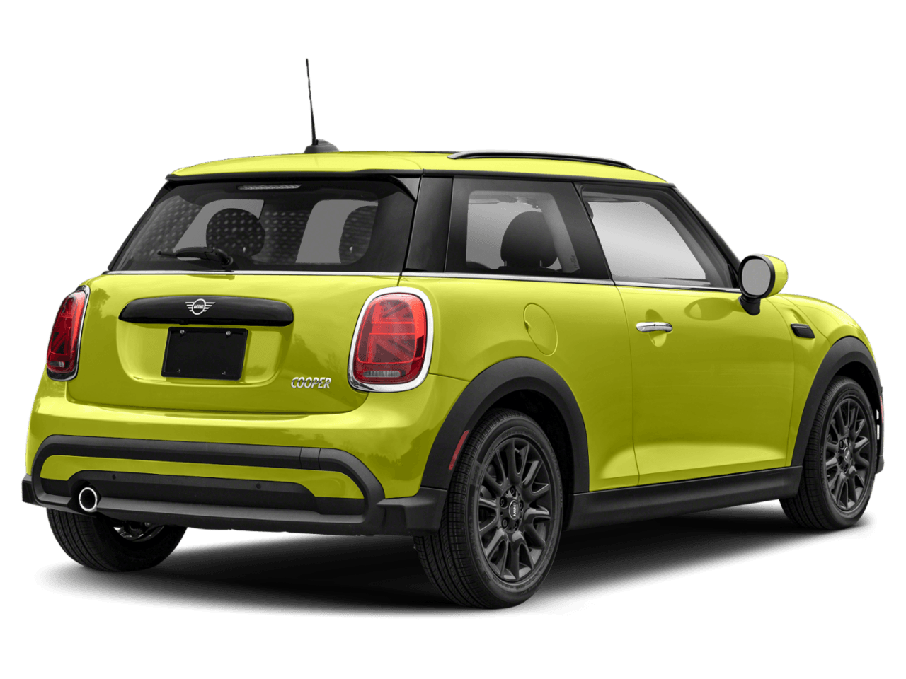 2023 MINI Hardtop 2 Door Cooper - Rear 3/4, facing to the right