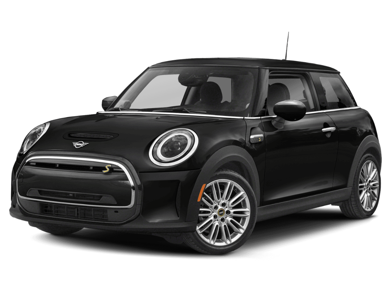 2023 MINI Hardtop 2 Door Cooper SE - Front 3/4, facing to the left