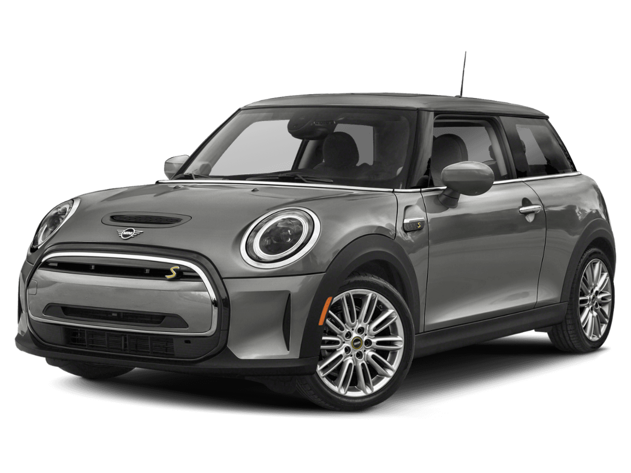 2023 MINI Hardtop 2 Door Cooper SE - Front 3/4, facing to the left