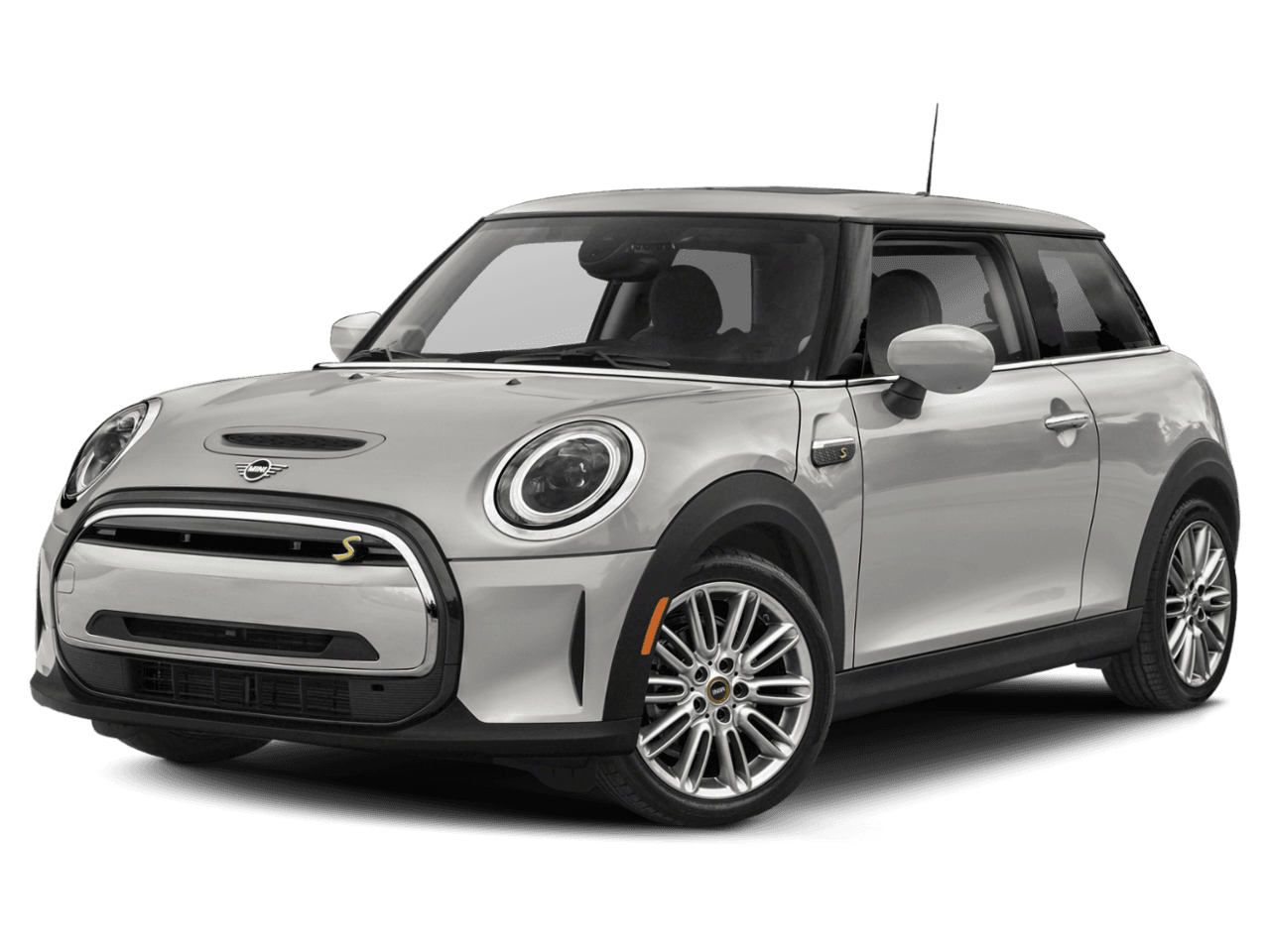 2023 MINI Hardtop 2 Door Cooper SE - Front 3/4, facing to the left