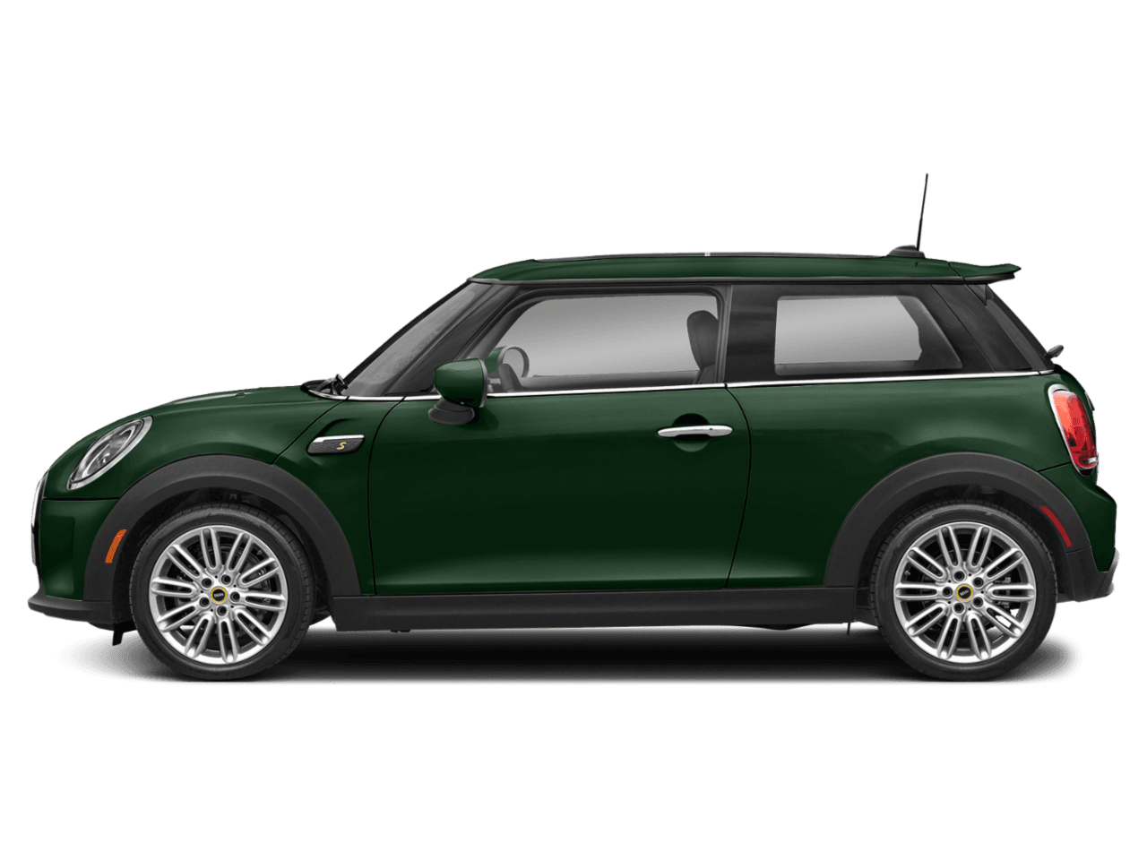 2023 MINI Hardtop 2 Door Cooper SE - Profile, facing to the left