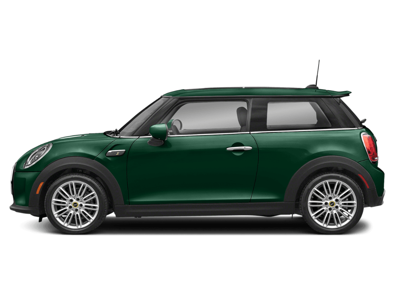 2023 MINI Hardtop 2 Door Cooper SE - Profile, facing to the left