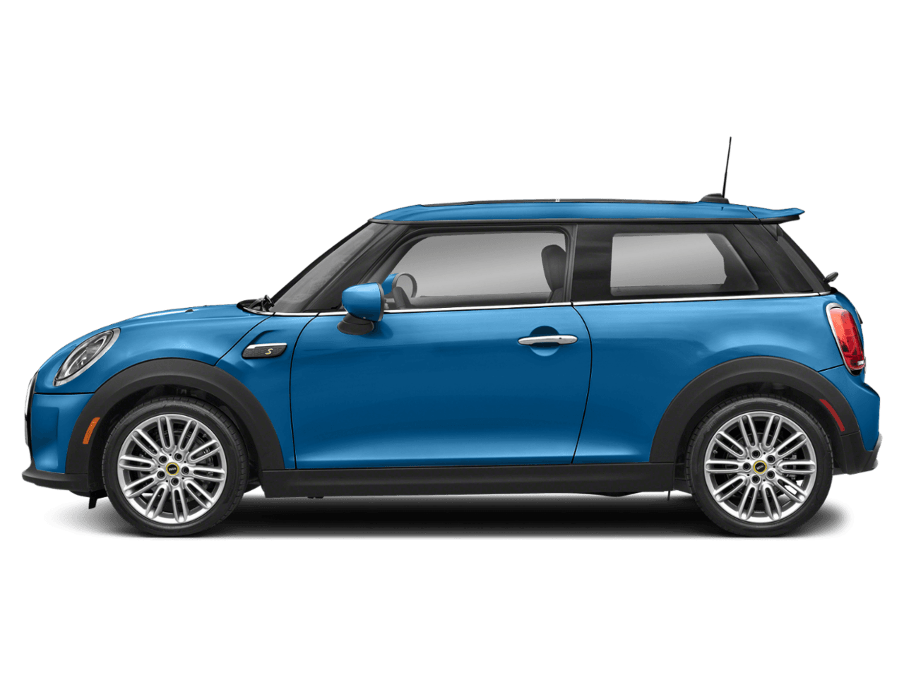 2023 MINI Hardtop 2 Door Cooper SE - Profile, facing to the left
