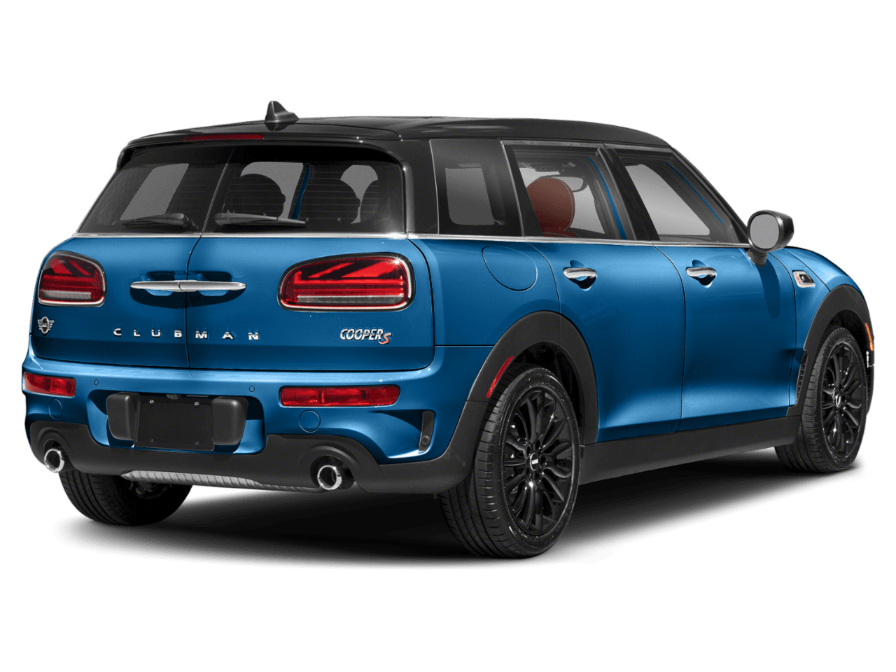 2023 MINI Clubman Cooper S - Rear 3/4, facing to the right