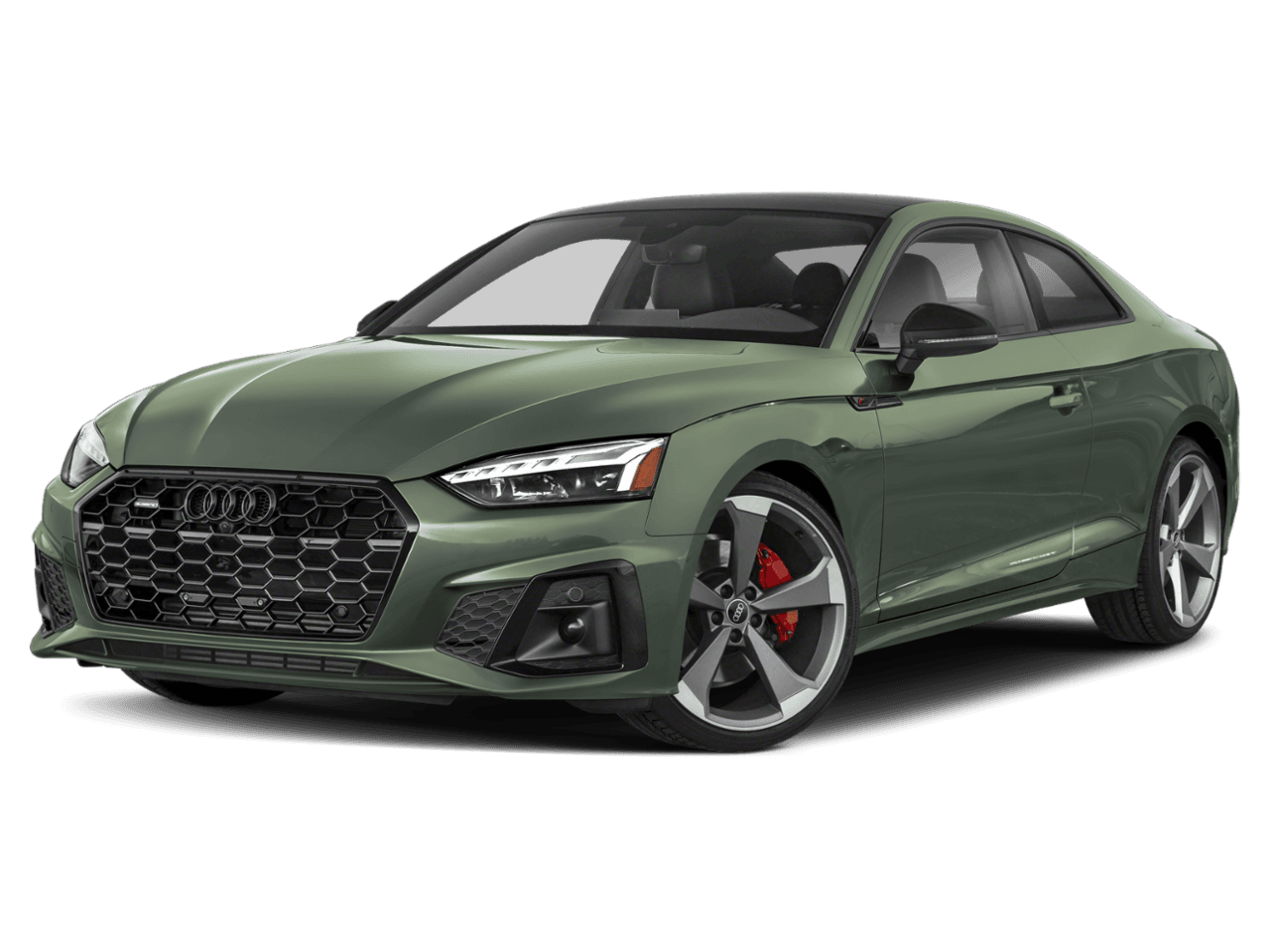 2023 Audi A5 Coupe S - Front 3/4, facing to the left