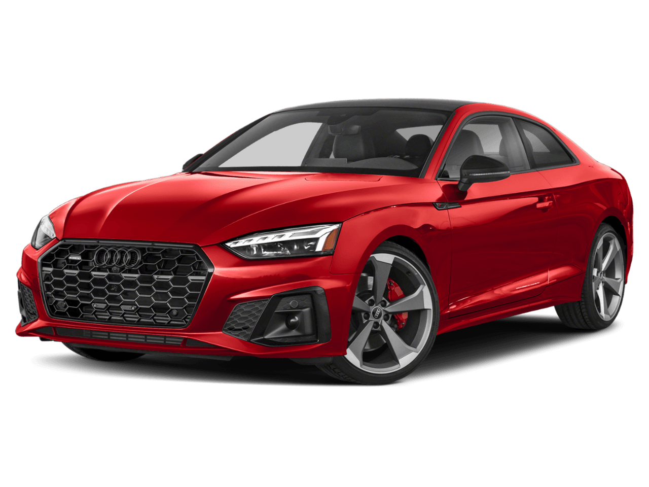 2023 Audi A5 Coupe S - Front 3/4, facing to the left
