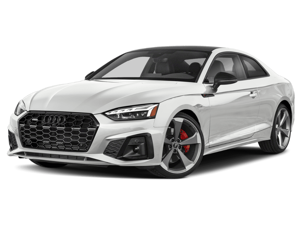 2023 Audi A5 Coupe S - Front 3/4, facing to the left