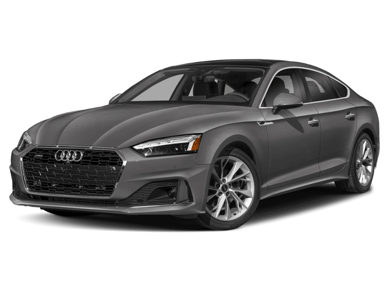 2023 Audi A5 Sportback S - Front 3/4, facing to the left