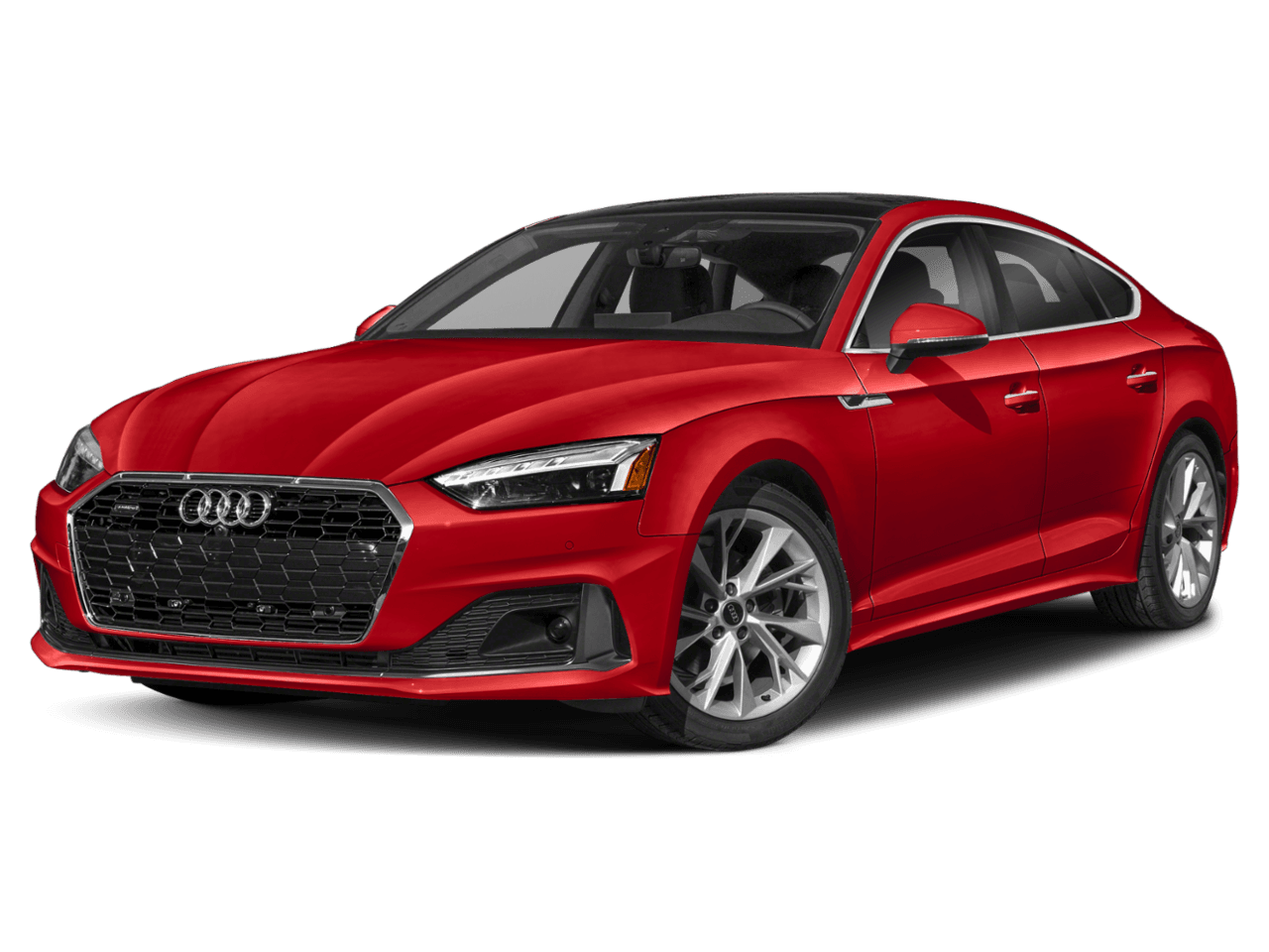 2023 Audi A5 Sportback S - Front 3/4, facing to the left