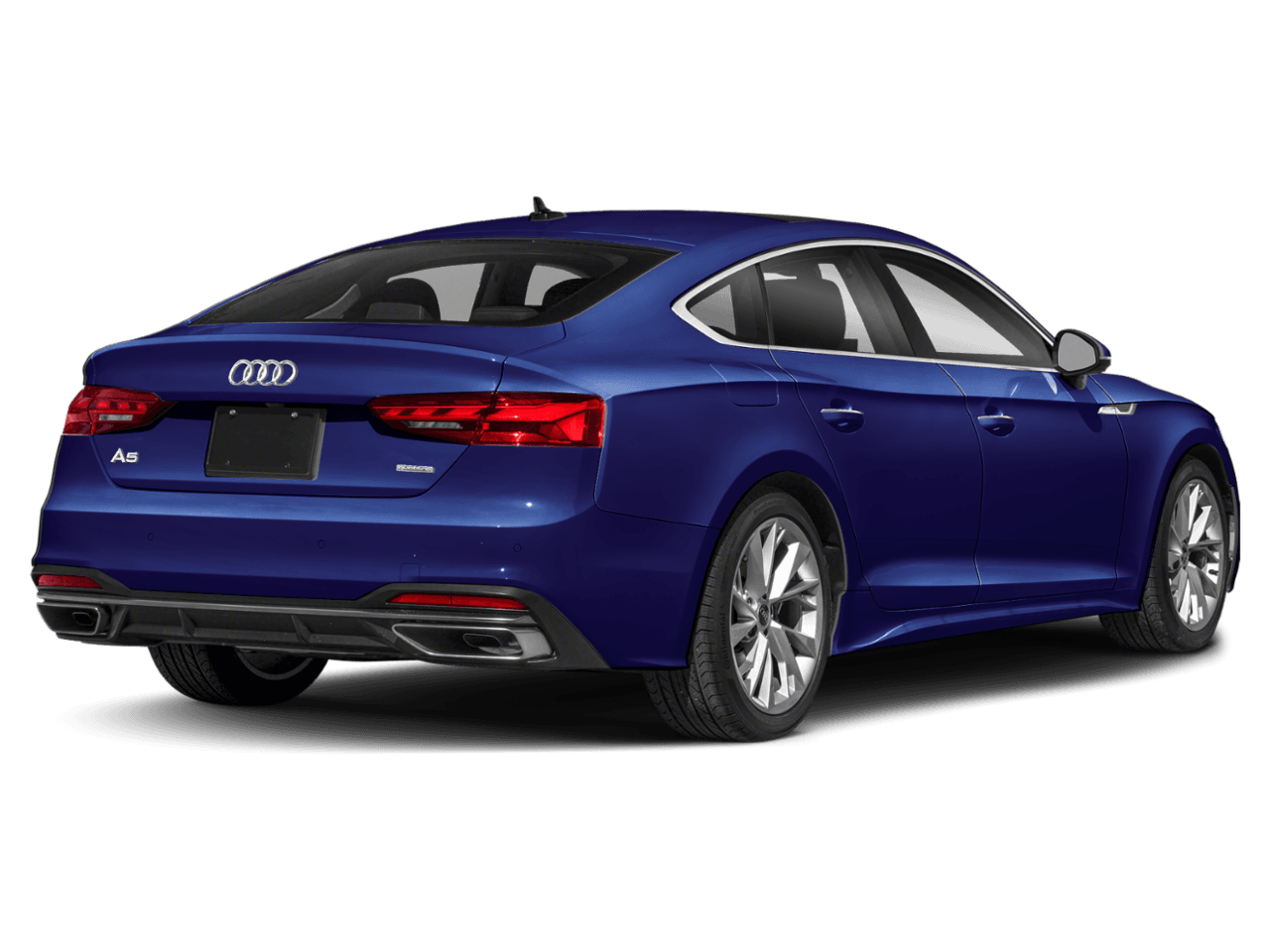2023 Audi A5 Sportback S - Rear 3/4, facing to the right