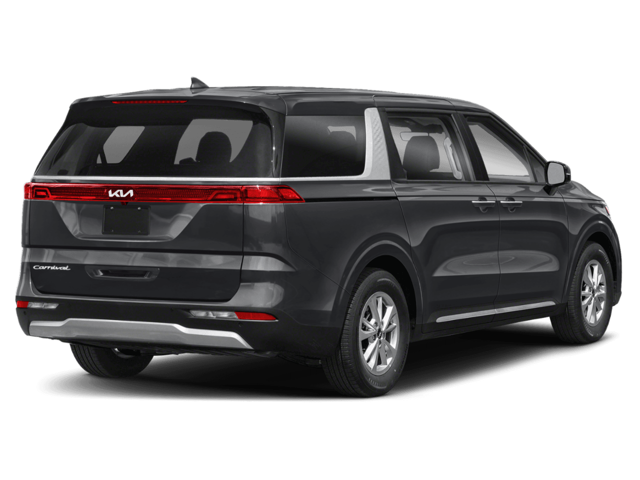 2023 Kia Carnival LX - Rear 3/4, facing to the right
