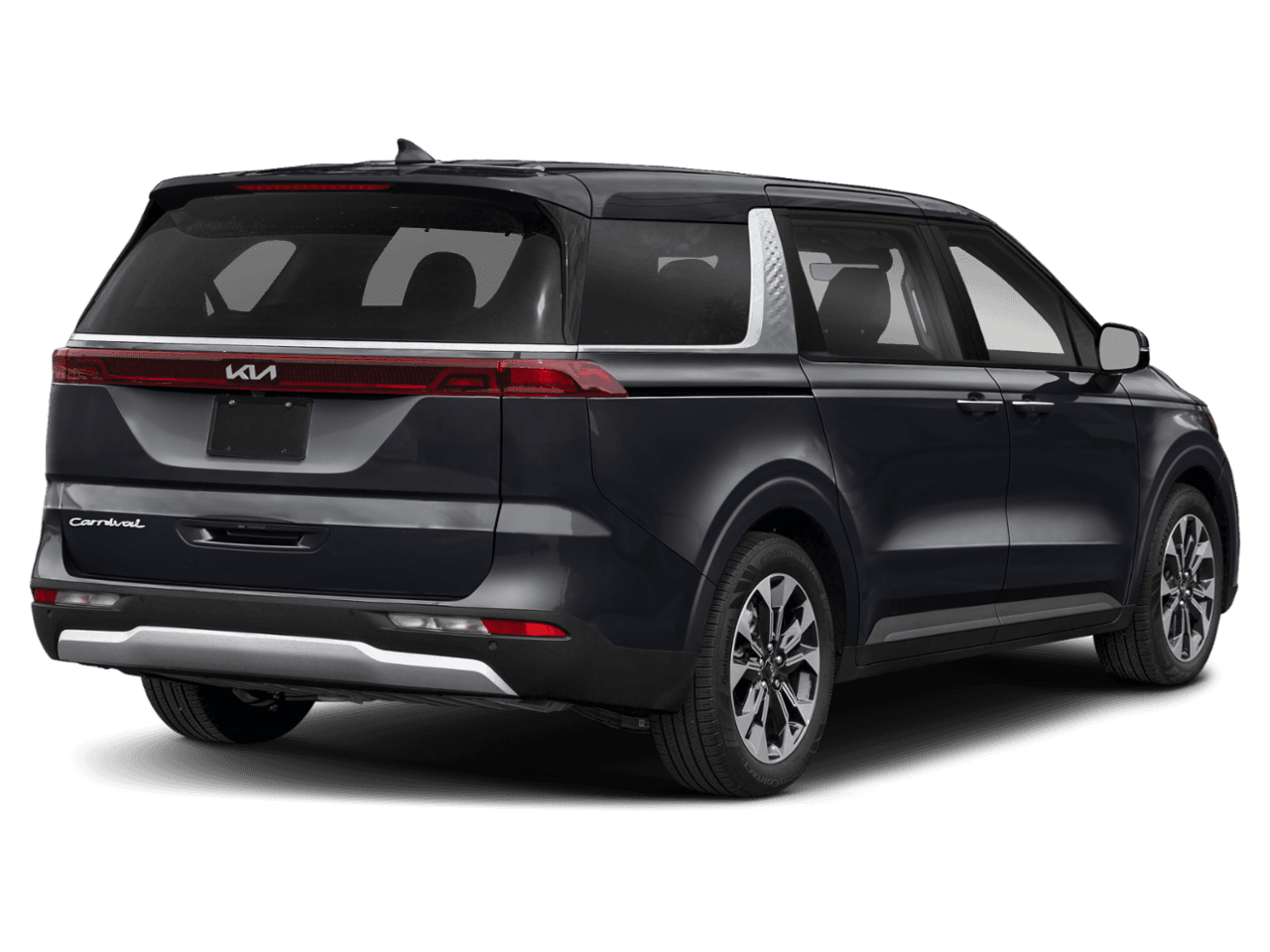 2023 Kia Carnival EX - Rear 3/4, facing to the right