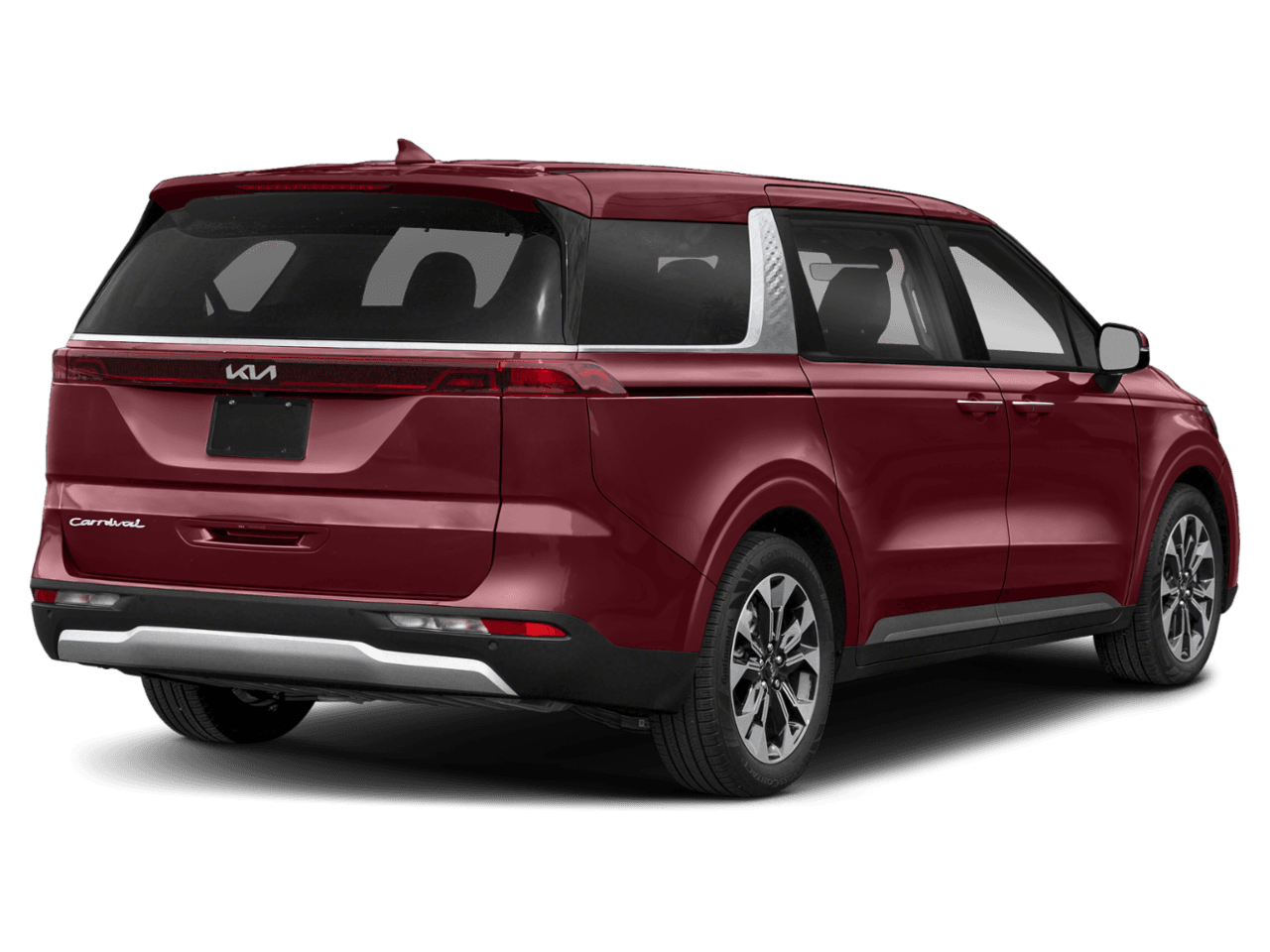 2023 Kia Carnival EX - Rear 3/4, facing to the right