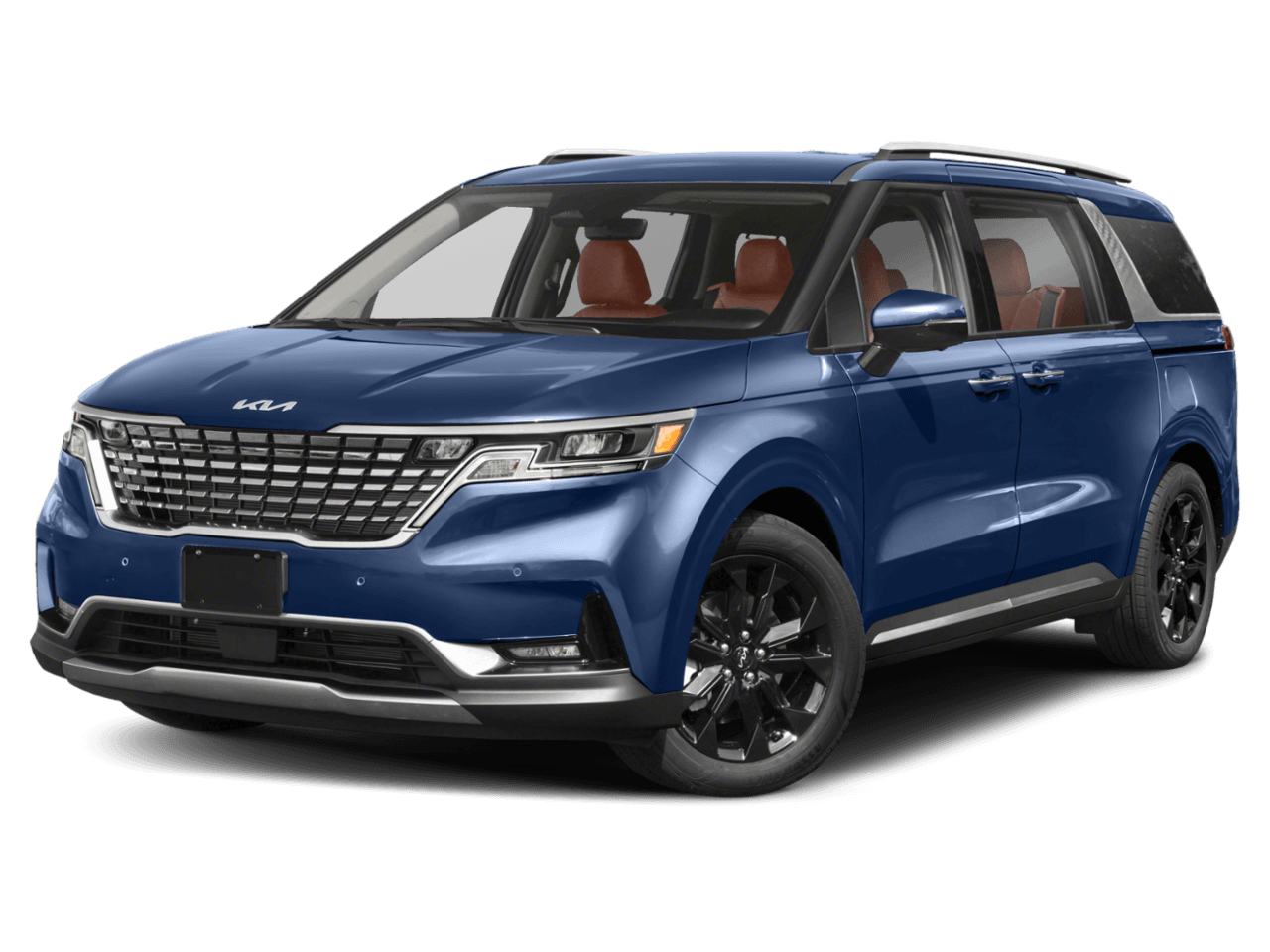 2023 Kia Carnival SX - Front 3/4, facing to the left