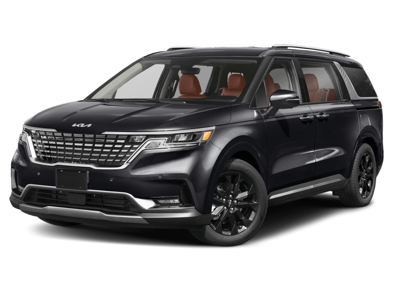 2023 Kia Carnival SX - Front 3/4, facing to the left