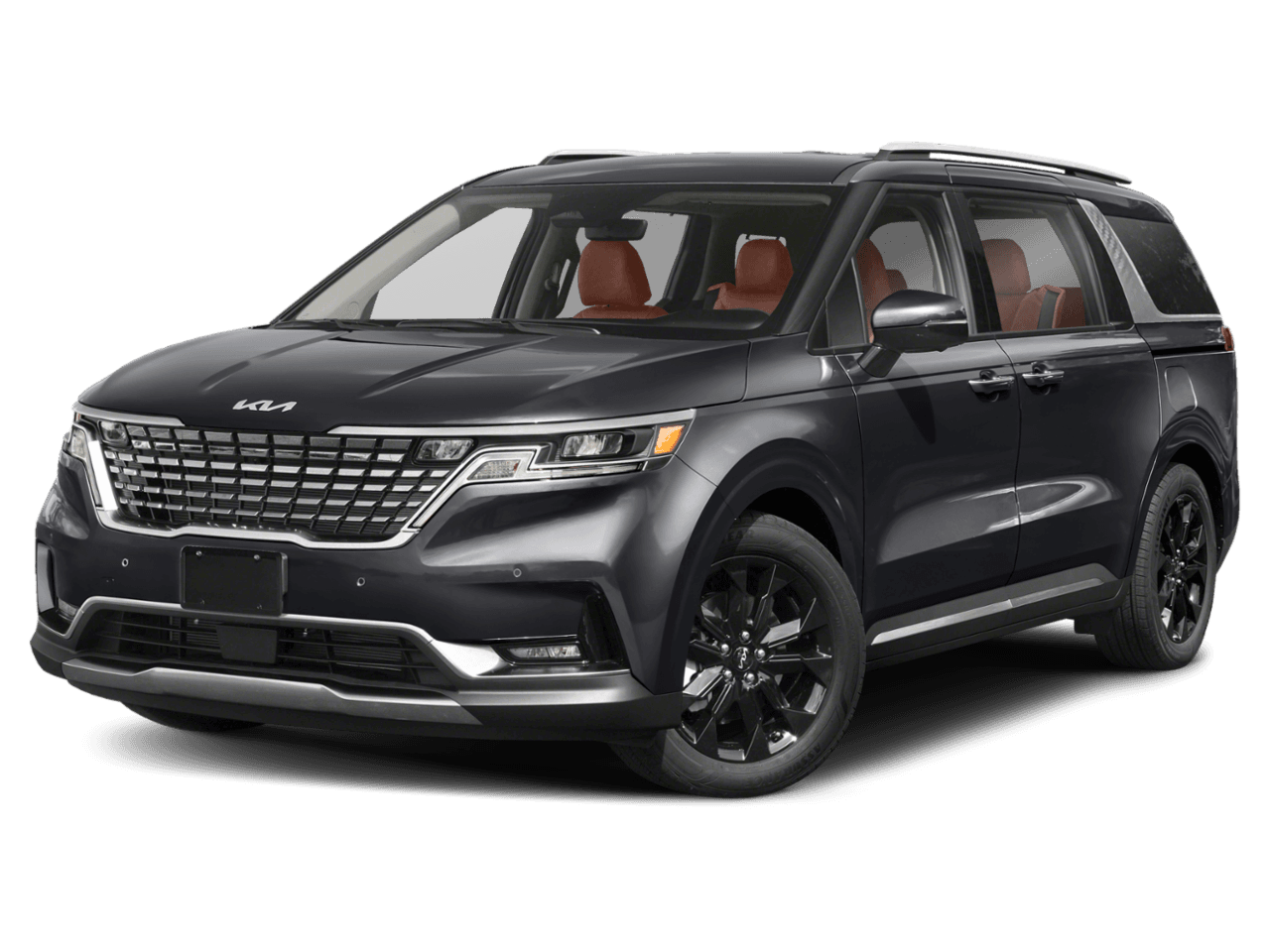 2023 Kia Carnival SX - Front 3/4, facing to the left
