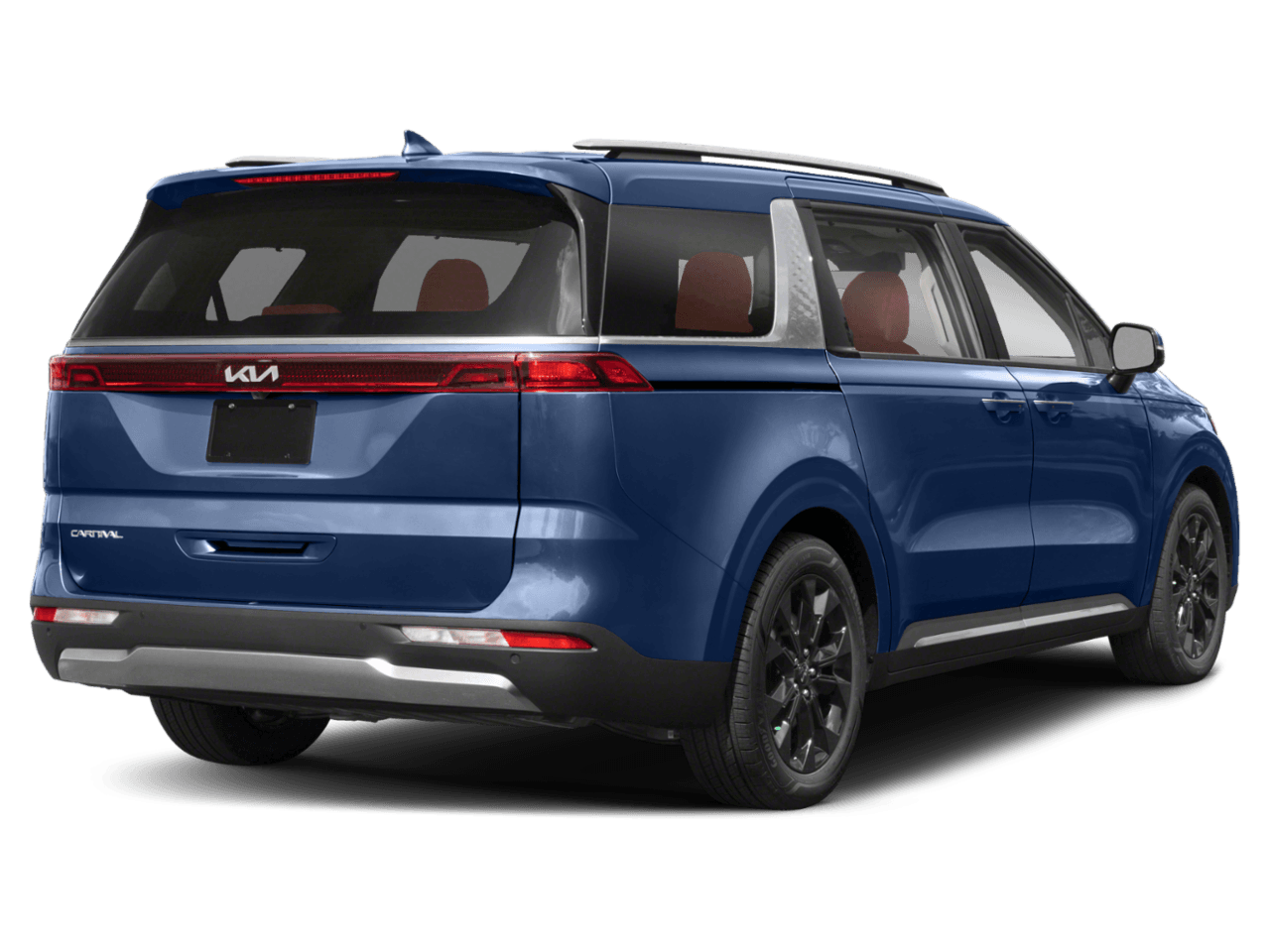 2023 Kia Carnival SX - Rear 3/4, facing to the right