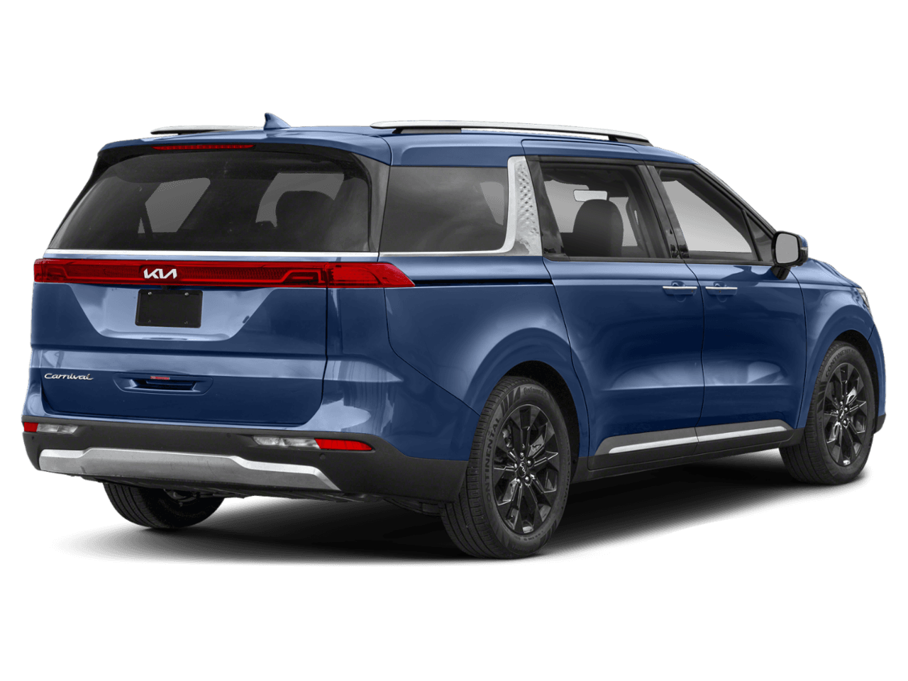 2023 Kia Carnival SX - Rear 3/4, facing to the right